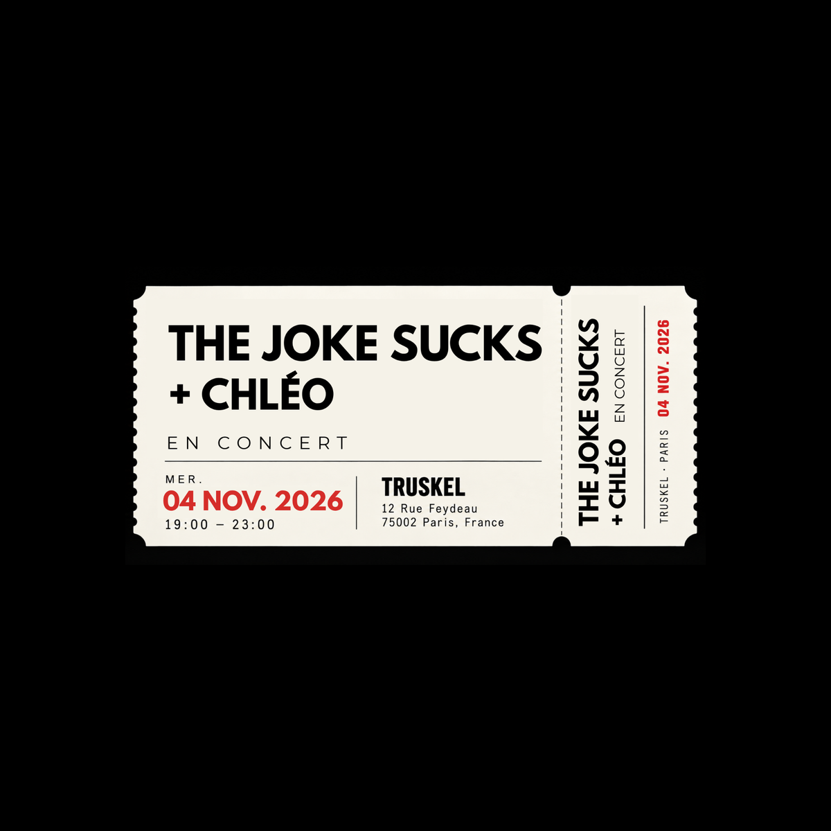 The Joke Sucks + Chléo